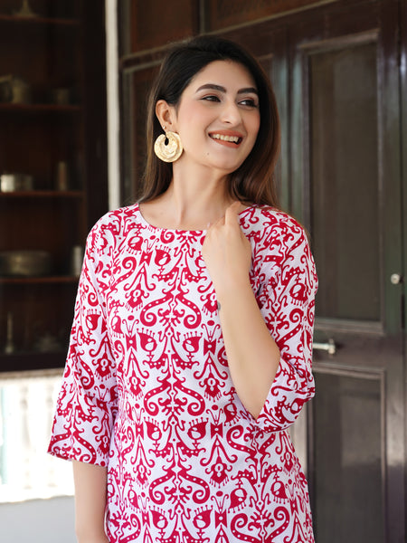 Classic Printed Coord Set for Daily and Casual Wear