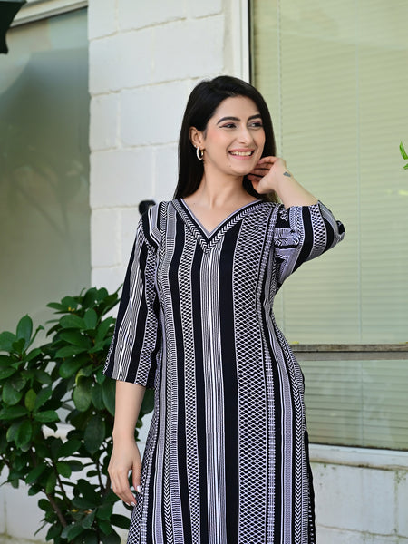 Classic Printed Coord Set for Daily and Casual Wear