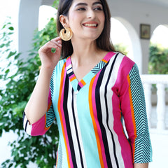 Classic Printed Coord Set for Daily and Casual Wear