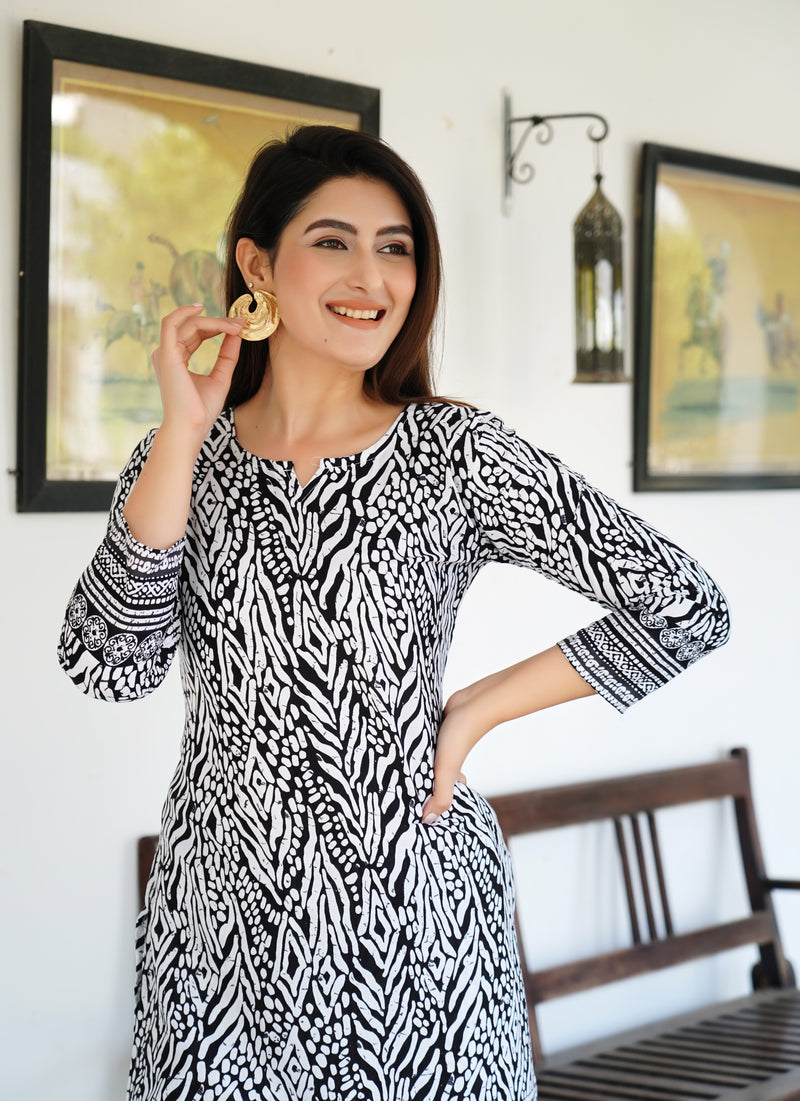 Classic Printed Coord Set for Daily and Casual Wear