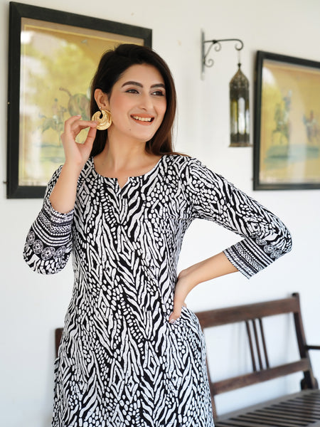 Classic Printed Coord Set for Daily and Casual Wear