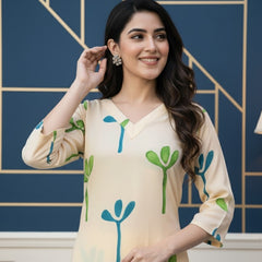 Classic Printed Coord Set for Daily and Casual Wear