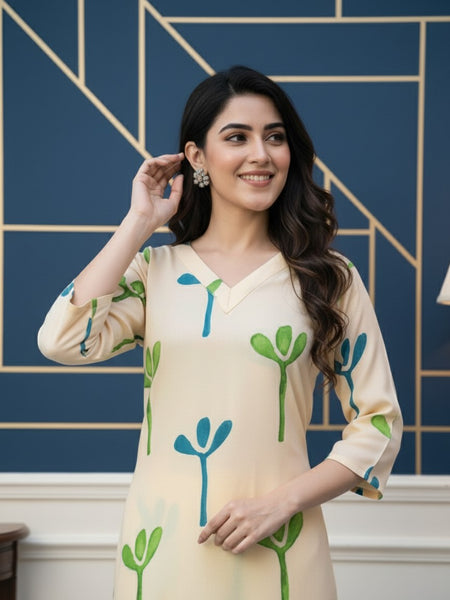 Classic Printed Coord Set for Daily and Casual Wear