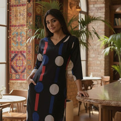 Classic Printed Coord Set for Daily and Casual Wear