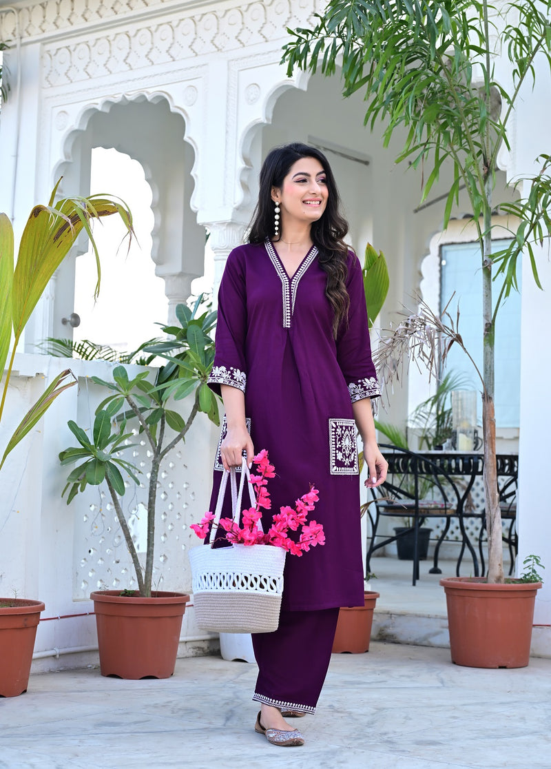 Classic Printed Coord Set for Daily and Casual Wear