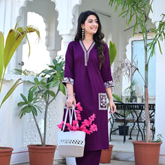 Classic Printed Coord Set for Daily and Casual Wear