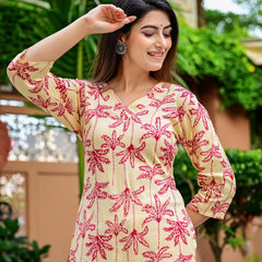 Classic Printed Coord Set for Daily and Casual Wear