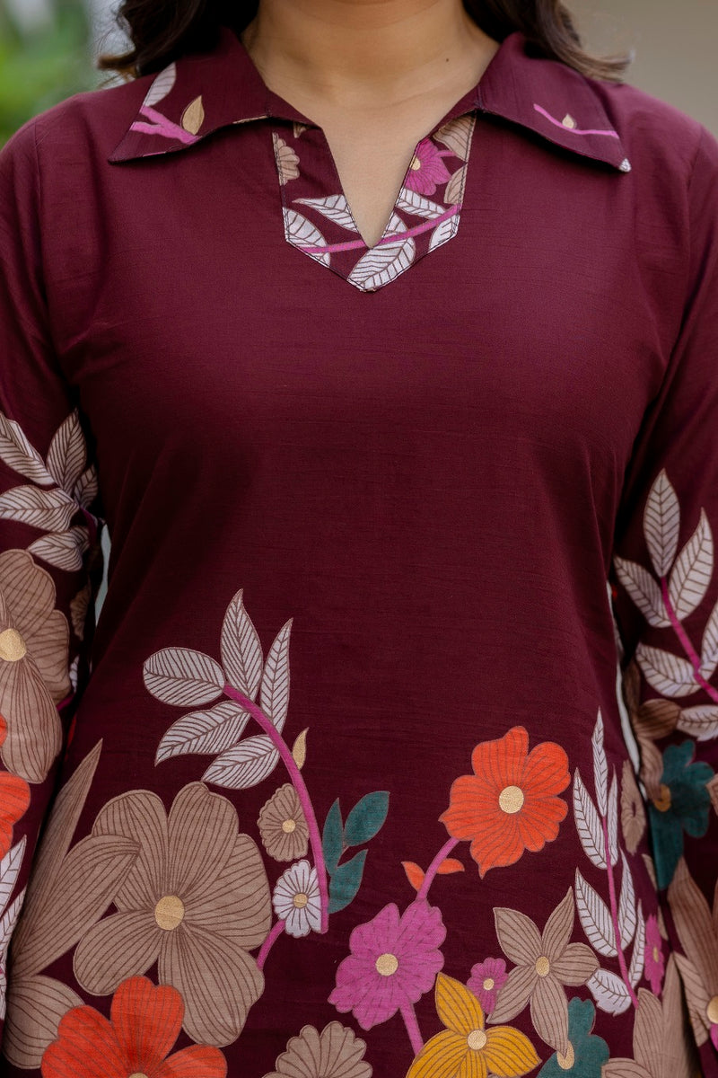 Classic Printed Coord Set for Daily and Casual Wear