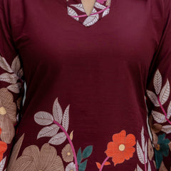 Classic Printed Coord Set for Daily and Casual Wear