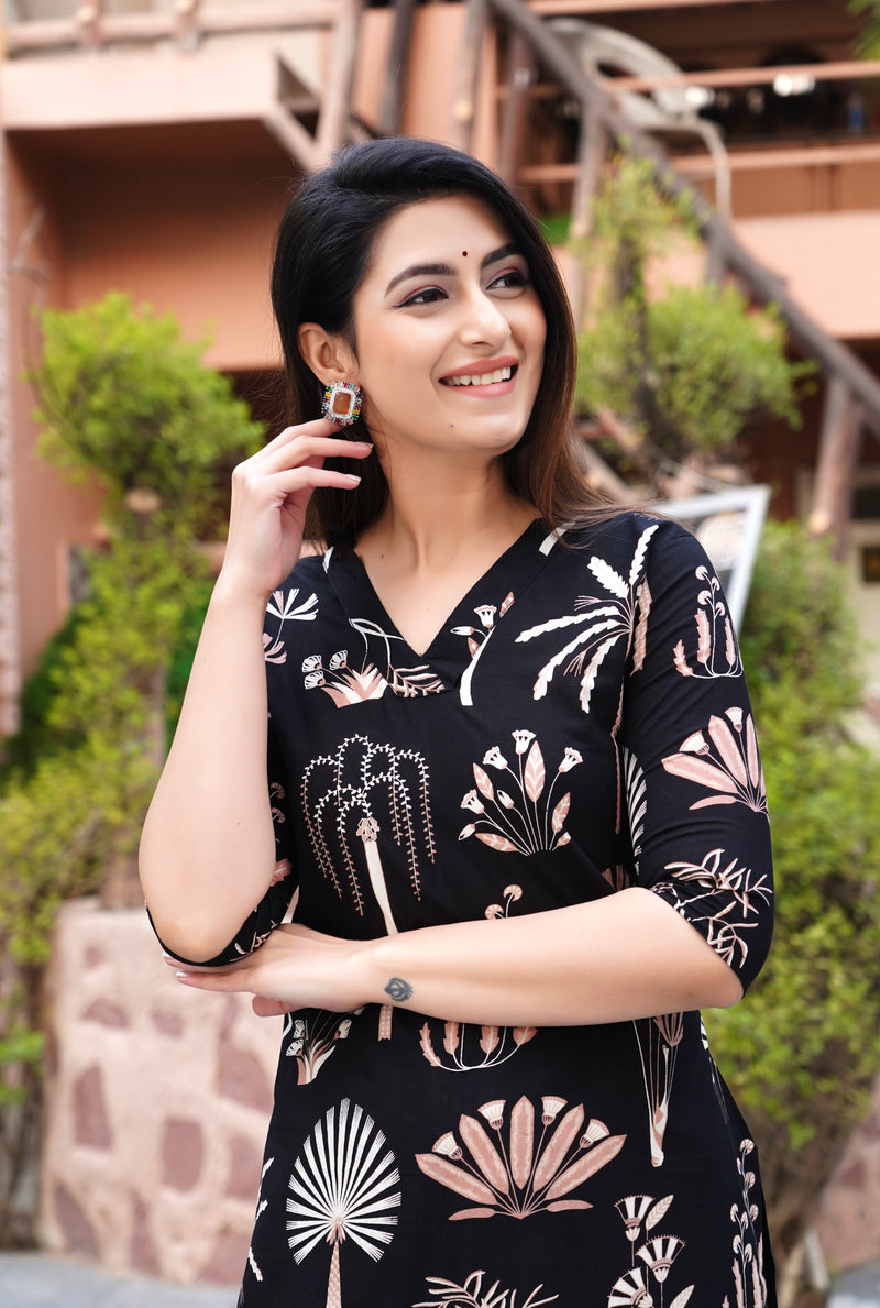 Classic Printed Coord Set for Daily and Casual Wear