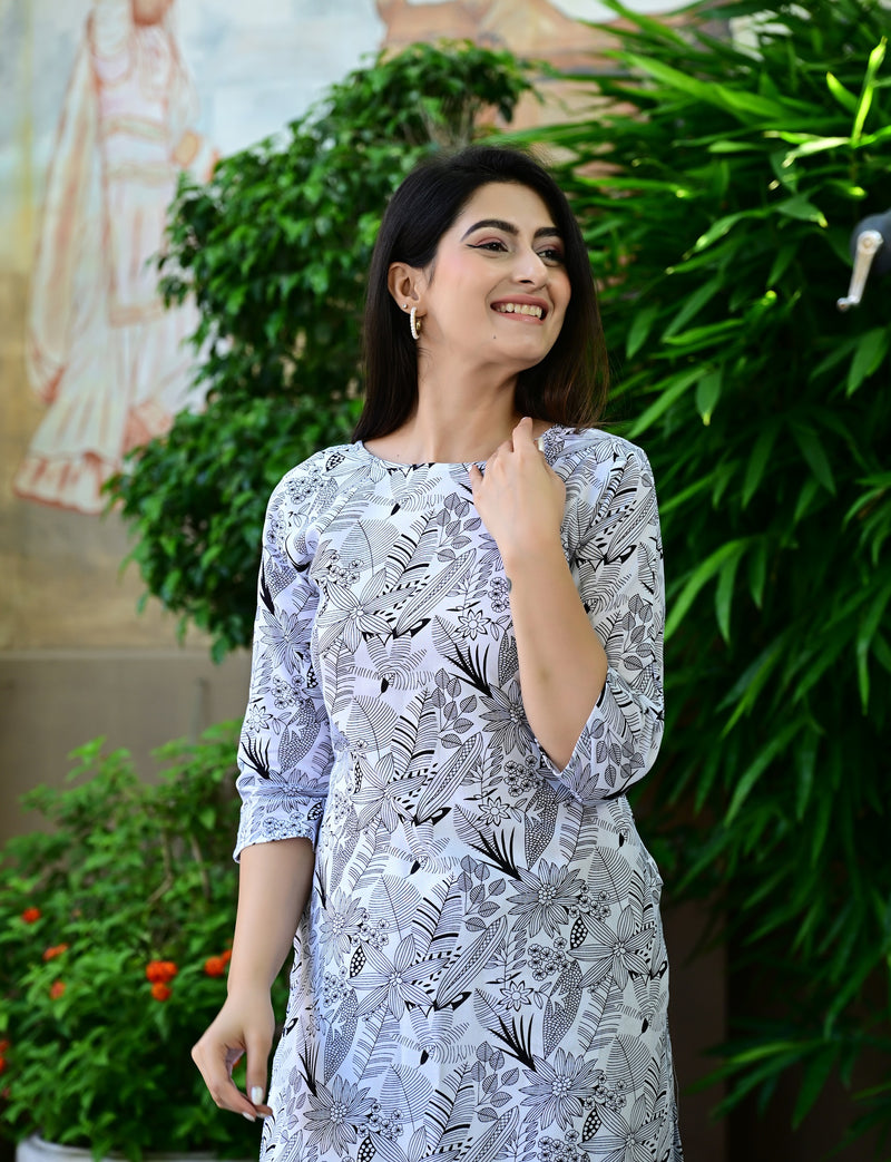 Classic Printed Coord Set for Daily and Casual Wear