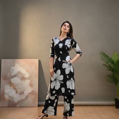 Classic Printed Coord Set for Daily and Casual Wear