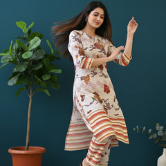 Classic Printed Coord Set for Daily and Casual Wear