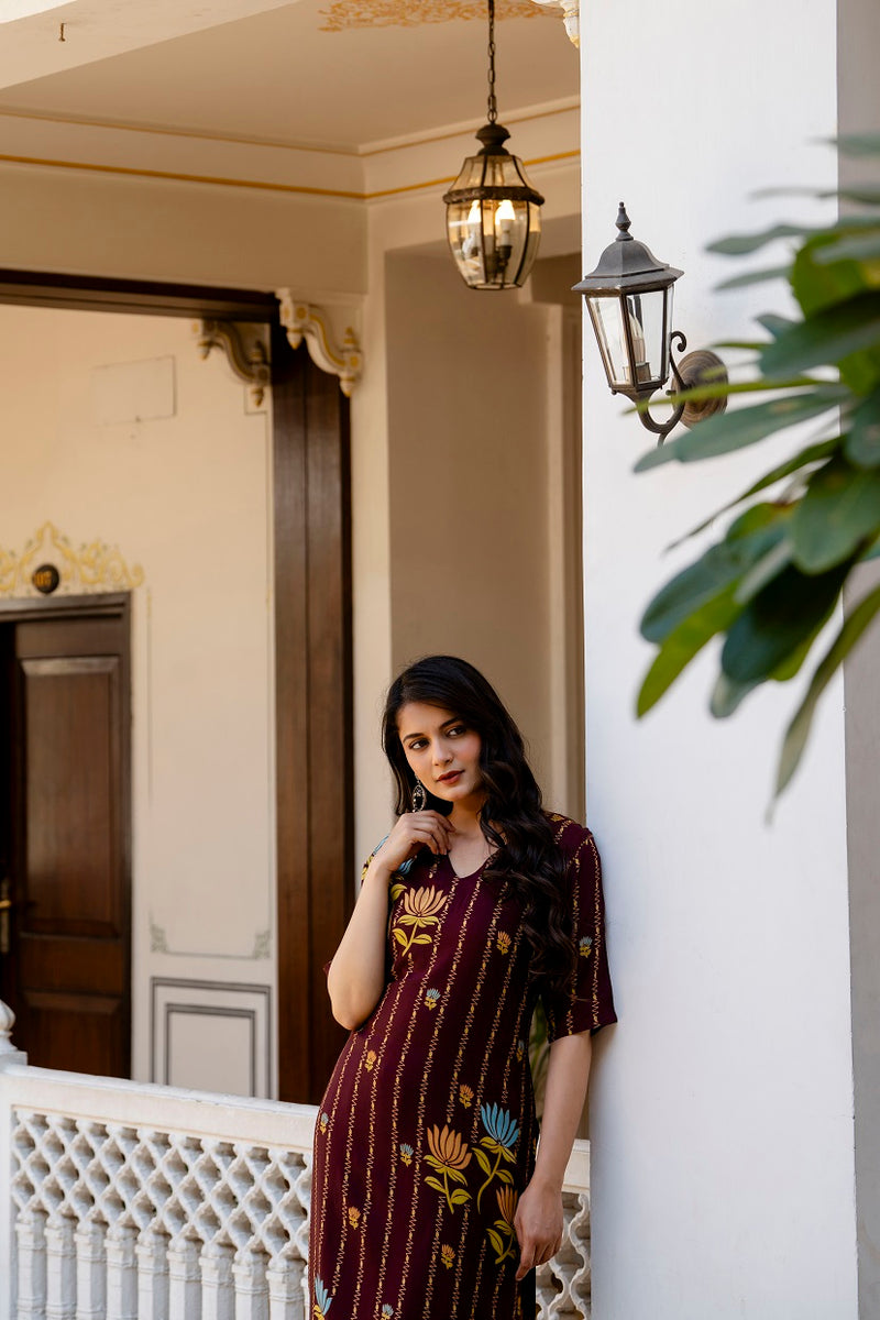Printed Co-ord Set for Women