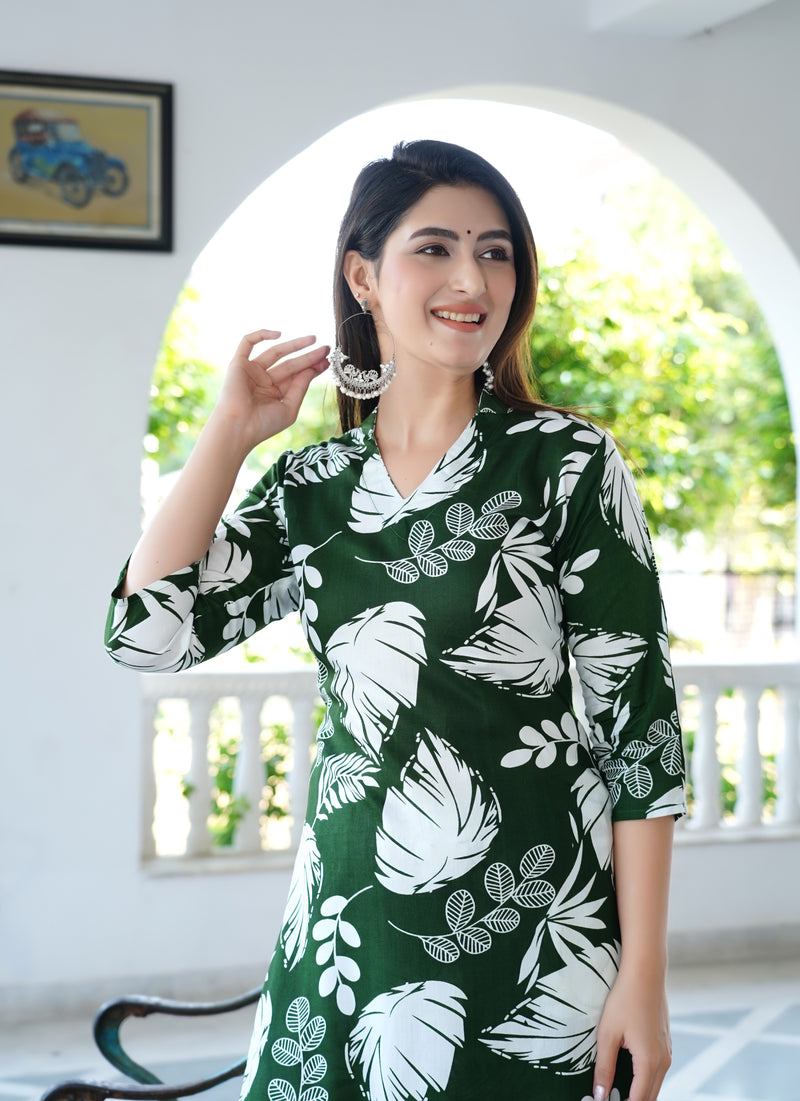 Classic Printed Coord Set for Daily and Casual Wear