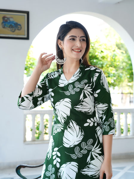 Classic Printed Coord Set for Daily and Casual Wear