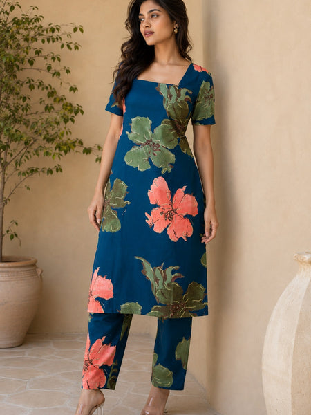 Classic Printed Coord Set for Daily and Casual Wear