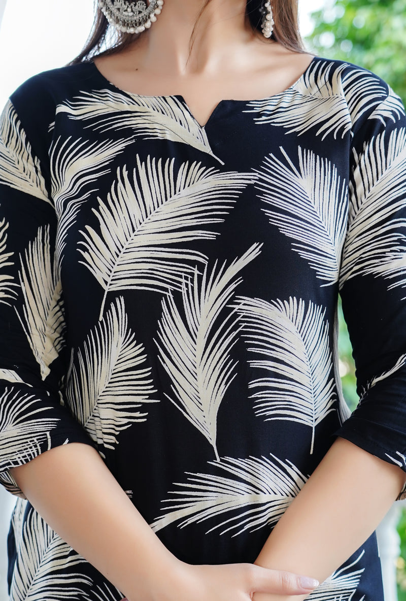 Classic Printed Coord Set for Daily and Casual Wear