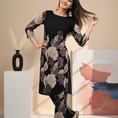 Classic Printed Coord Set for Daily and Casual Wear