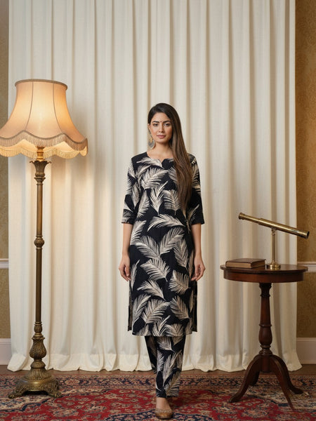 lassic Printed Coord Set for Daily and Casual Wear