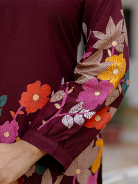 Classic Printed Coord Set for Daily and Casual Wear