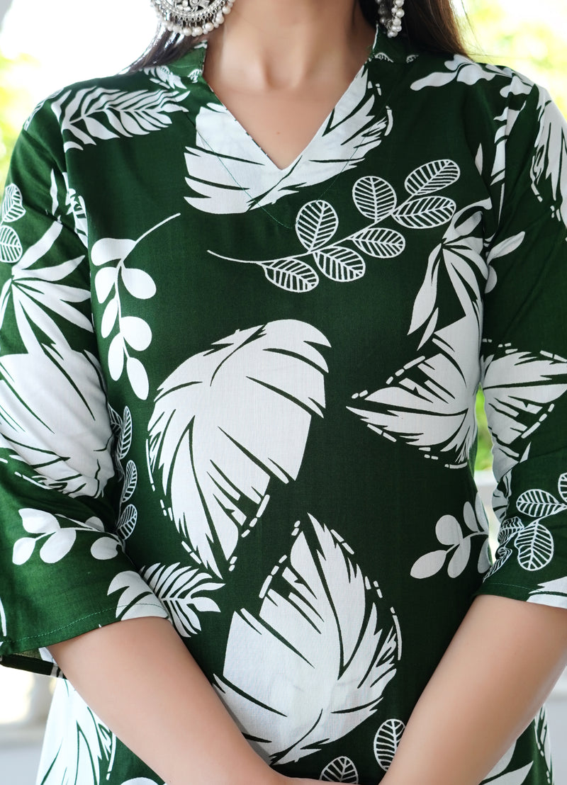 Classic Printed Coord Set for Daily and Casual Wear