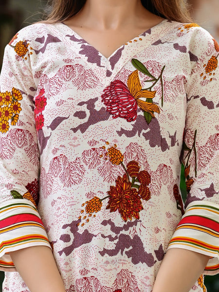 Classic Printed Coord Set for Daily and Casual Wear