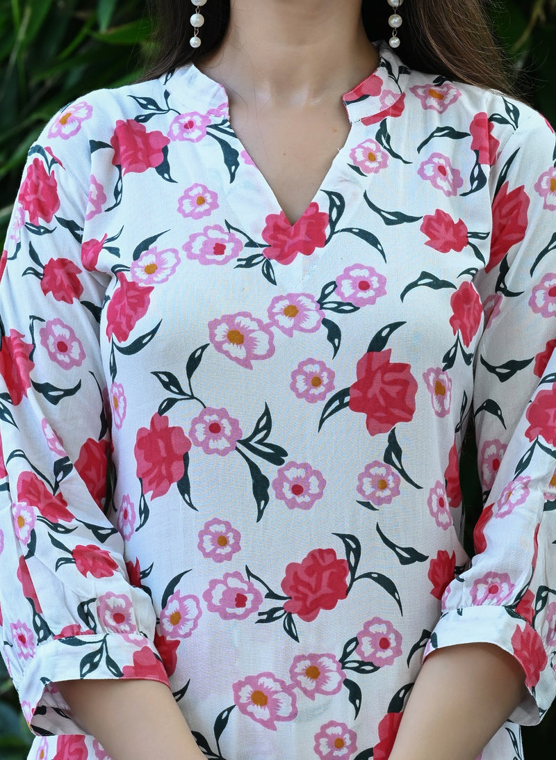 Classic Printed Coord Set for Daily and Casual Wear