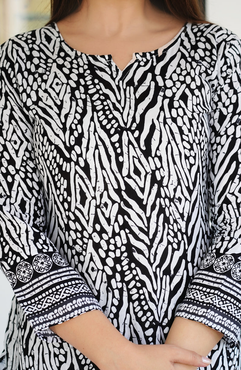 Classic Printed Coord Set for Daily and Casual Wear