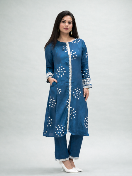 Classic Embroidered Coord Set for Daily and Casual Wear