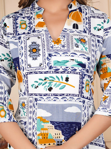 Classic Printed Coord Set for Daily and Casual Wear