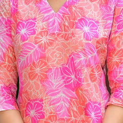 Classic Printed Pure Cotton Kurta, Palazzo and Dupatta Set for Festive wear