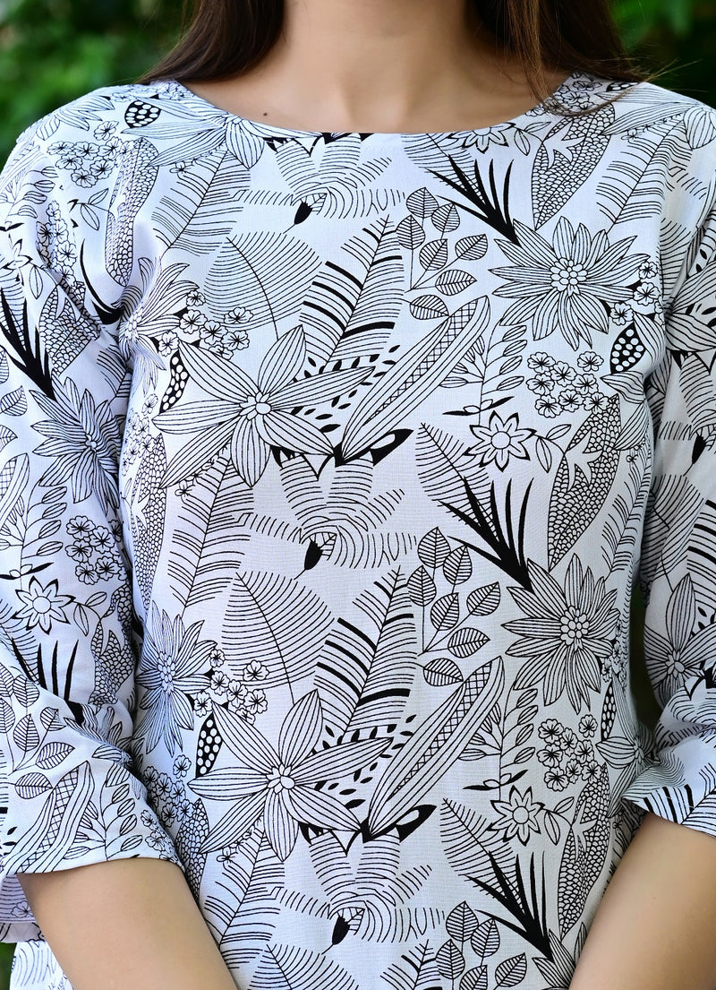 Classic Printed Coord Set for Daily and Casual Wear