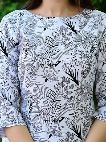 Classic Printed Coord Set for Daily and Casual Wear