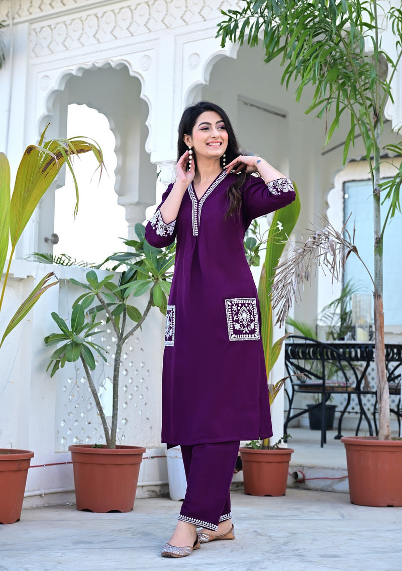 Classic Printed Coord Set for Daily and Casual Wear