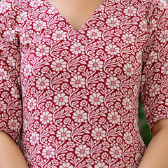 Classic Printed Coord Set for Daily and Casual Wear