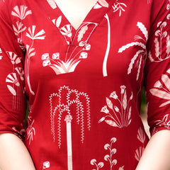 Classic Printed Coord Set for Daily and Casual Wear