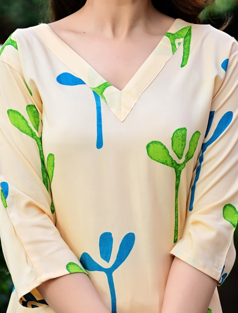 Classic Printed Coord Set for Daily and Casual Wear