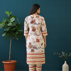 Classic Printed Coord Set for Daily and Casual Wear