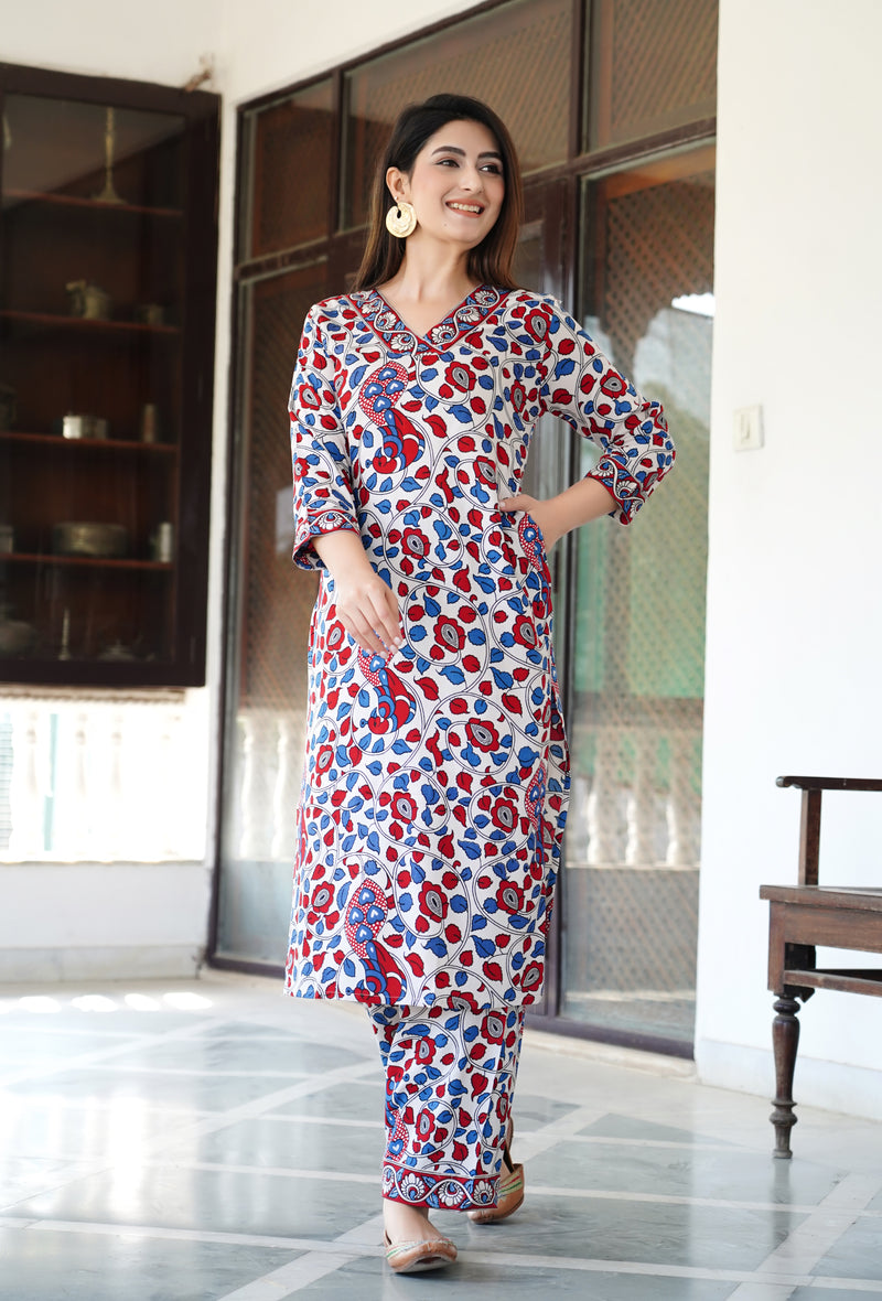 Classic Printed Coord Set for Daily and Casual Wear