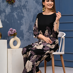 Classic Printed Coord Set for Daily and Casual Wear