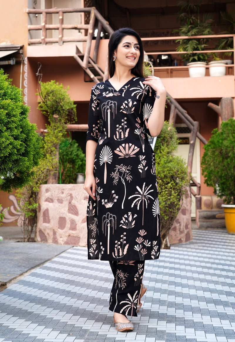 Classic Printed Coord Set for Daily and Casual Wear