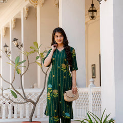 Printed Co-ord Set for Women