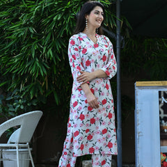 Classic Printed Coord Set for Daily and Casual Wear