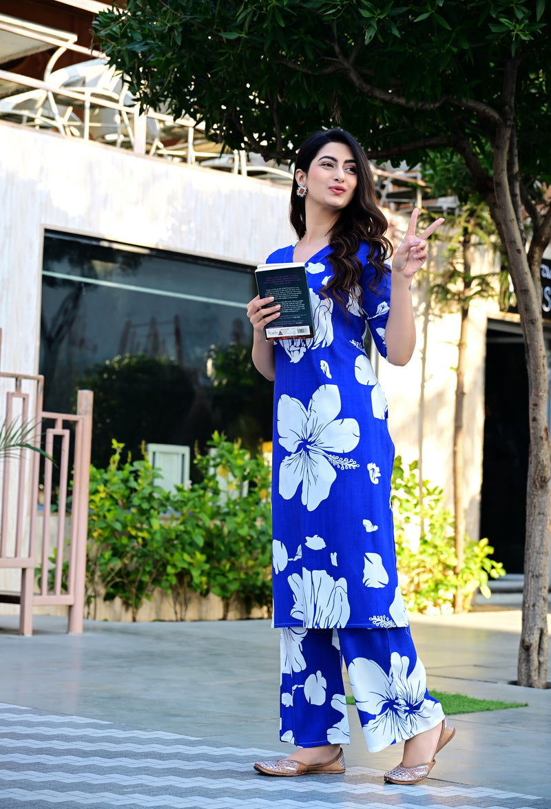 Classic Printed Coord Set for Daily and Casual Wear