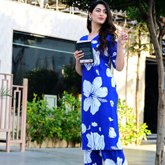 Classic Printed Coord Set for Daily and Casual Wear