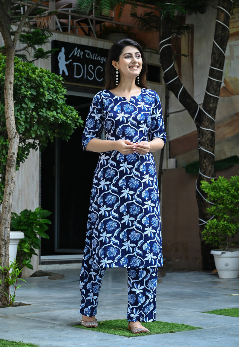 Classic Printed Coord Set for Daily and Casual Wear