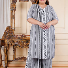 Classic Printed Coord Set for Daily and Casual Wear