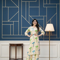 Classic Printed Coord Set for Daily and Casual Wear