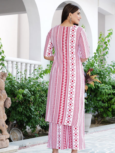 Classic Printed Coord Set for Daily and Casual Wear